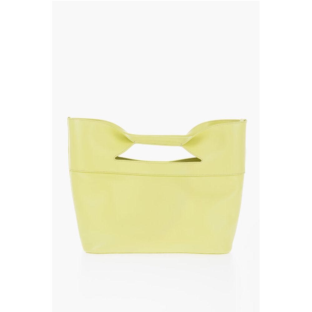 Alexander McQueen THE BOW maxi tote çanta ve debriyaj